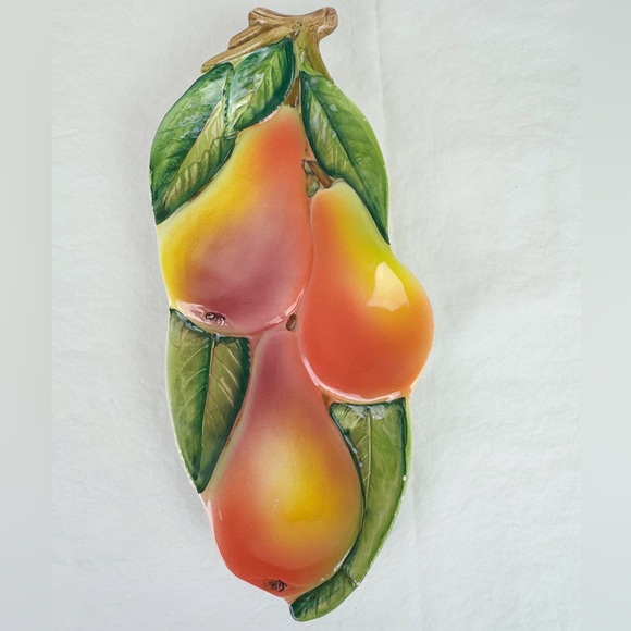 La Ceramica V.B.C. Vintage Pear Spoon Rest - Picture 1 of 8
